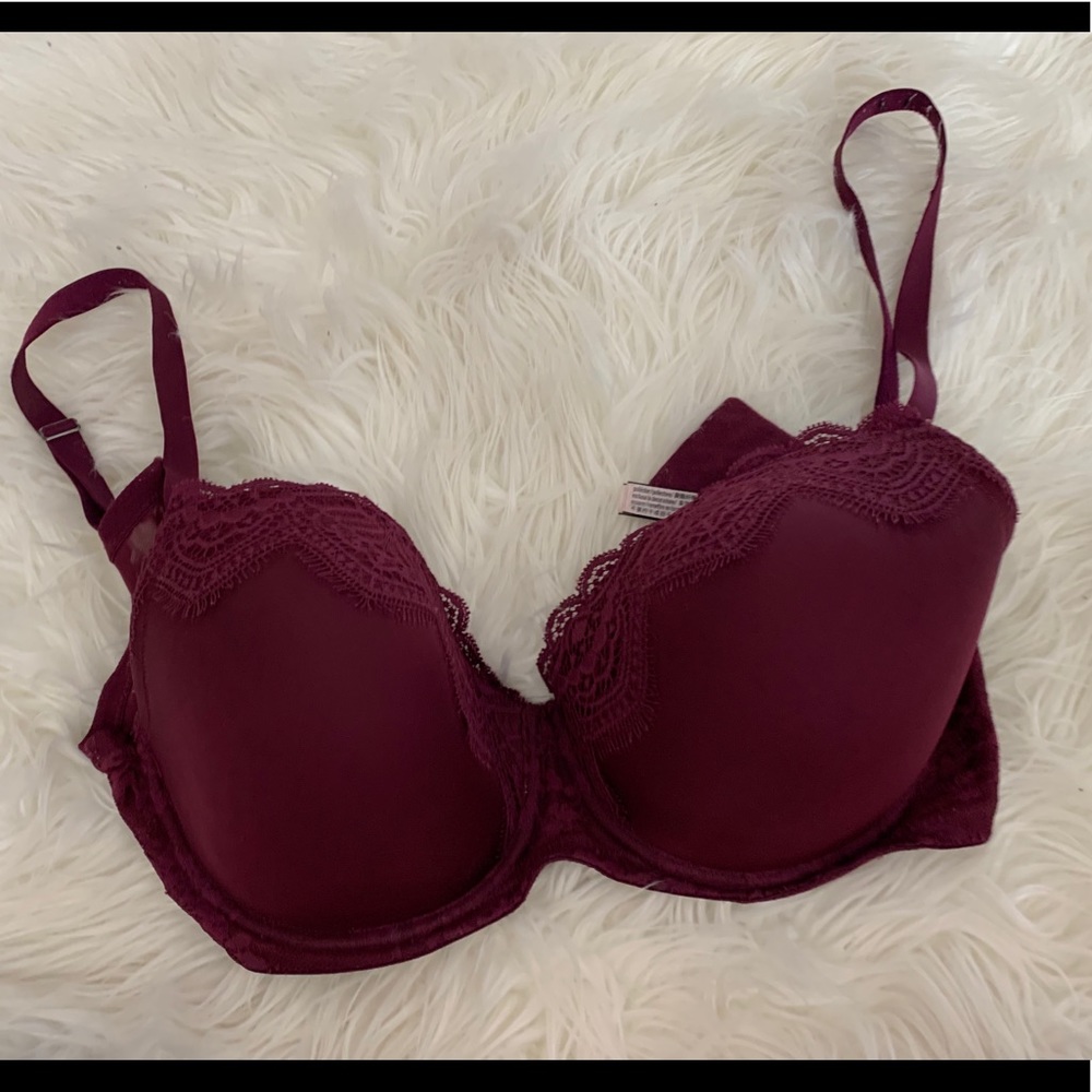 Maroon VS bra